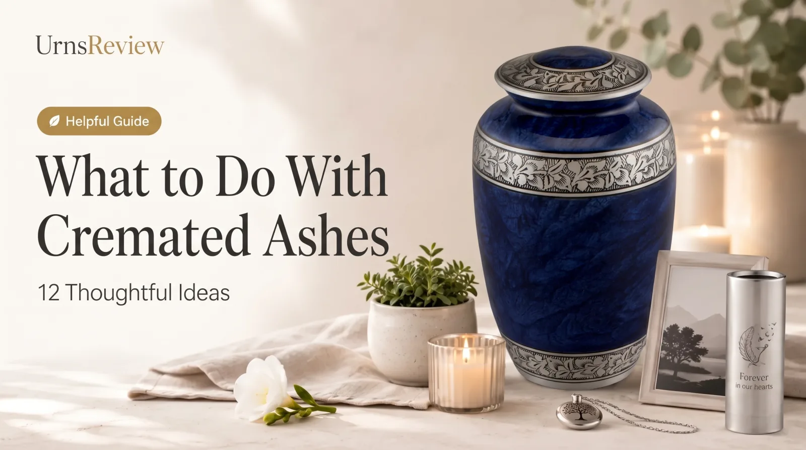 What to Do With Cremated Ashes: 12 Ideas